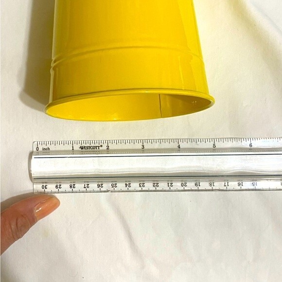 9 Mini Assorted Colored Tin Pails Buckets - Picture 7 of 7